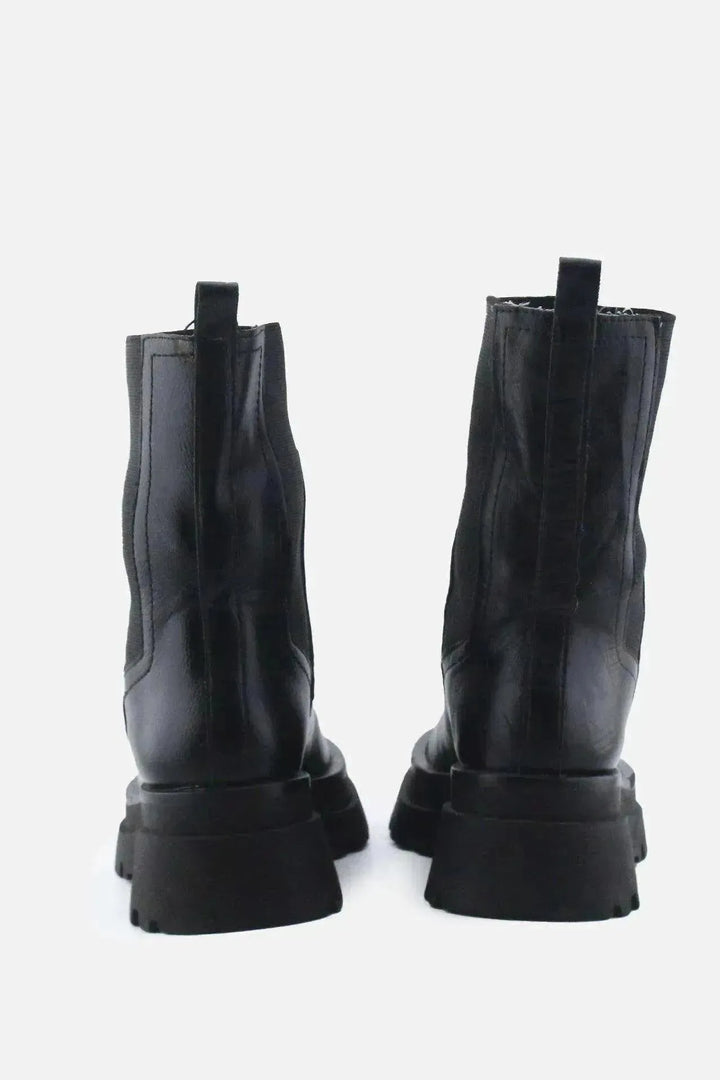 Stradivarius Stretchable Ankle Boots | 100% Authentic Leather - sundaybazar