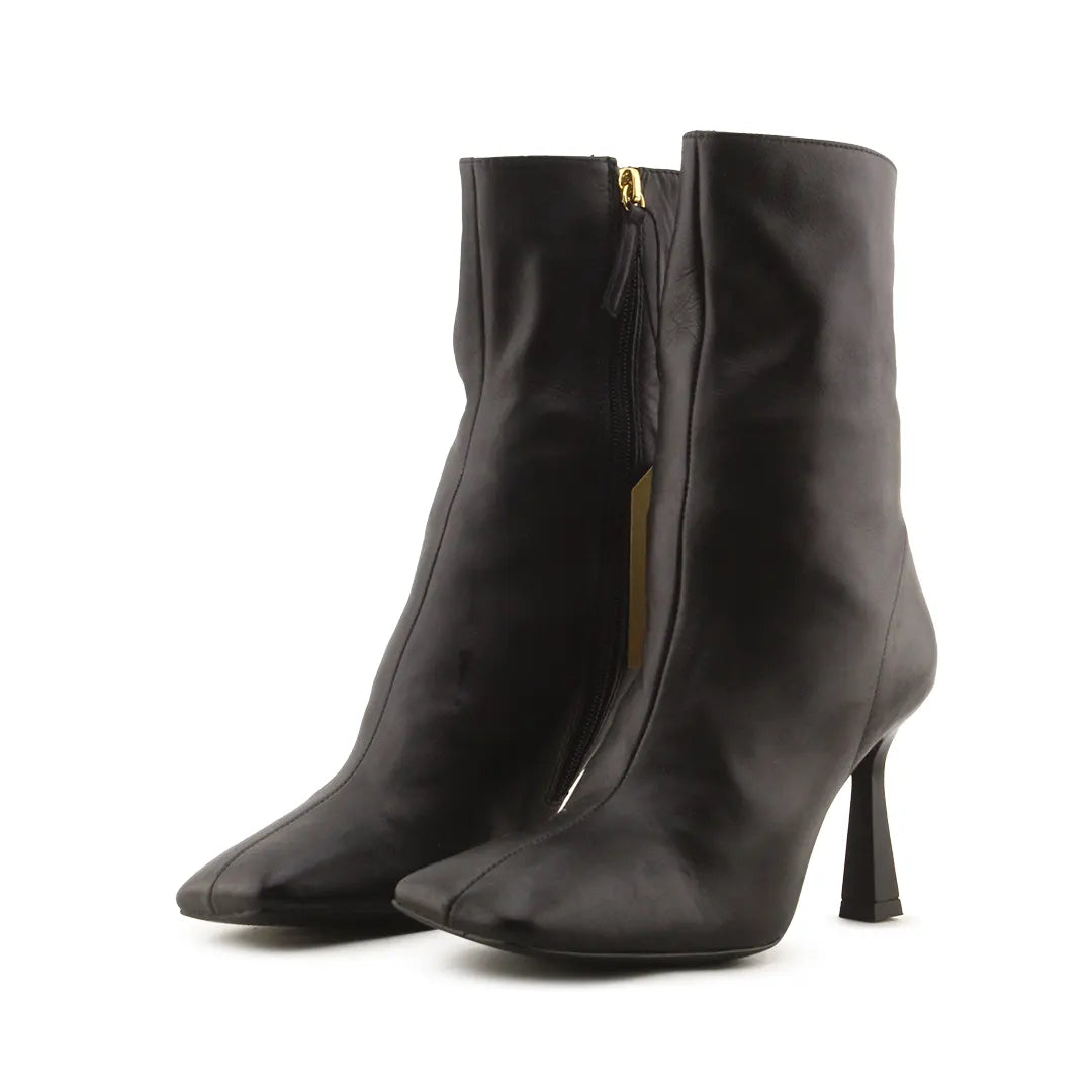 Zara Zipper Ankle Boot | 100% Authentic Leather