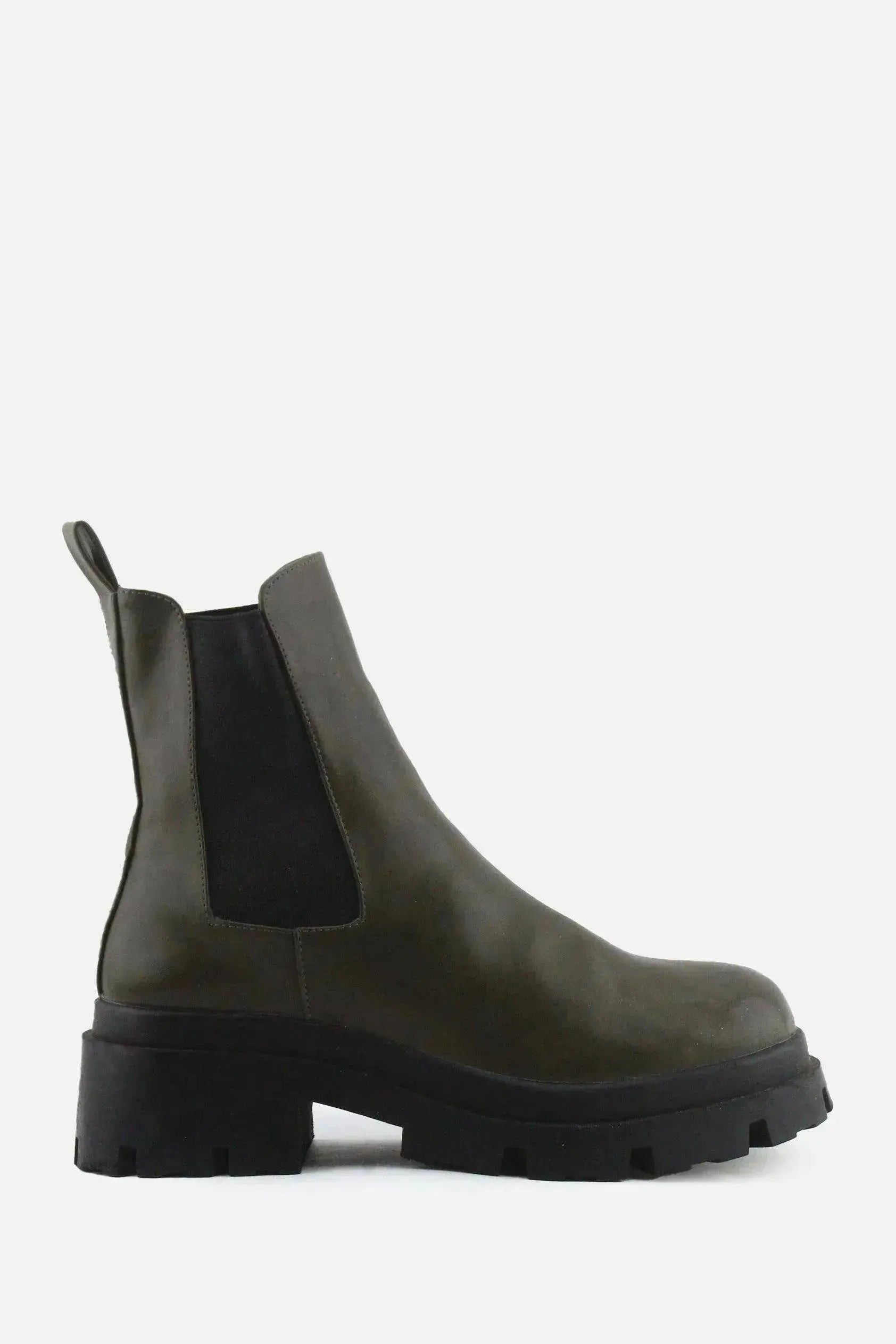 Zara Stretchable Chelsea Ankle Boots | 100% Authentic Leather - sundaybazar