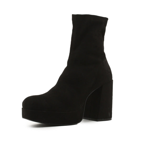 Pull & Bear Zipper Platform Boots | 100% Authentic Suede