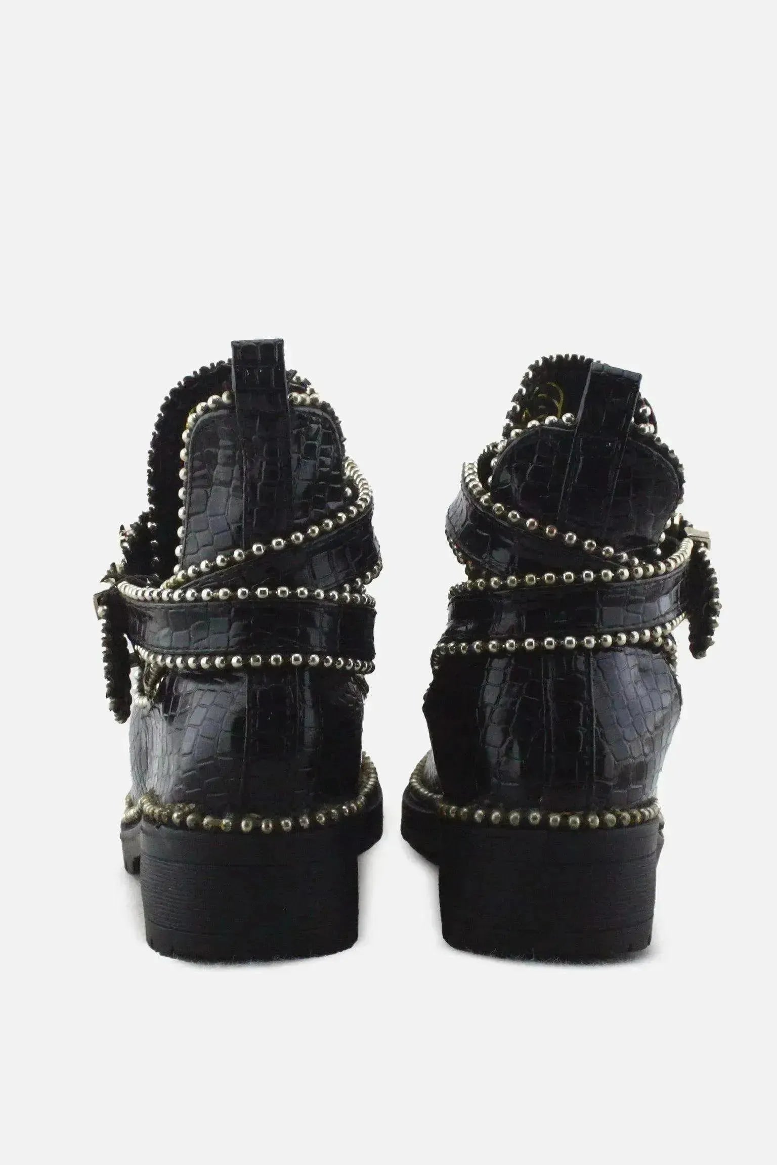 European Brand Buckle Straps Chelsea Ankle Boots | 100% Synthetic Leather - sundaybazar