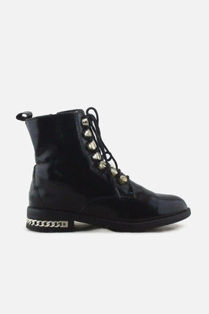 I Love DeeZee Zipper Laces Chelsea Ankle Boots | 100% Synthetic Leather - sundaybazar