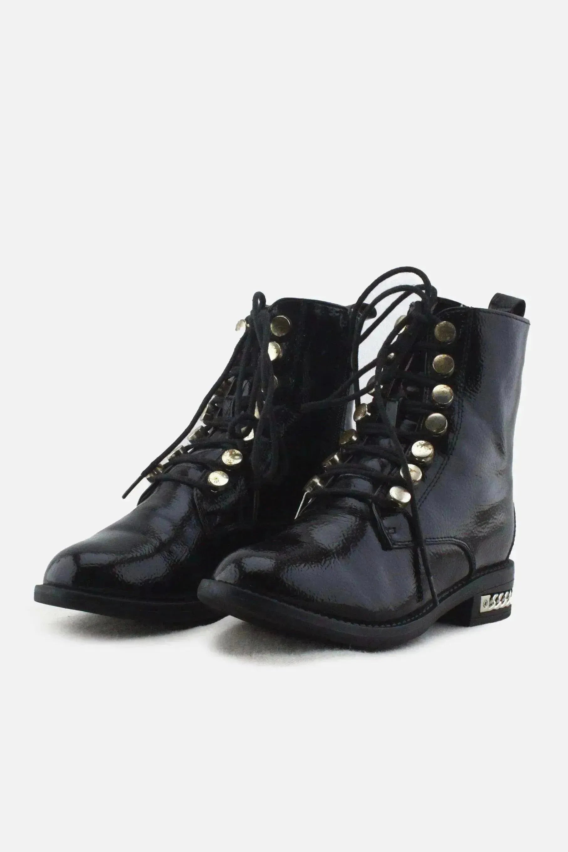 I Love DeeZee Zipper Laces Chelsea Ankle Boots | 100% Synthetic Leather - sundaybazar