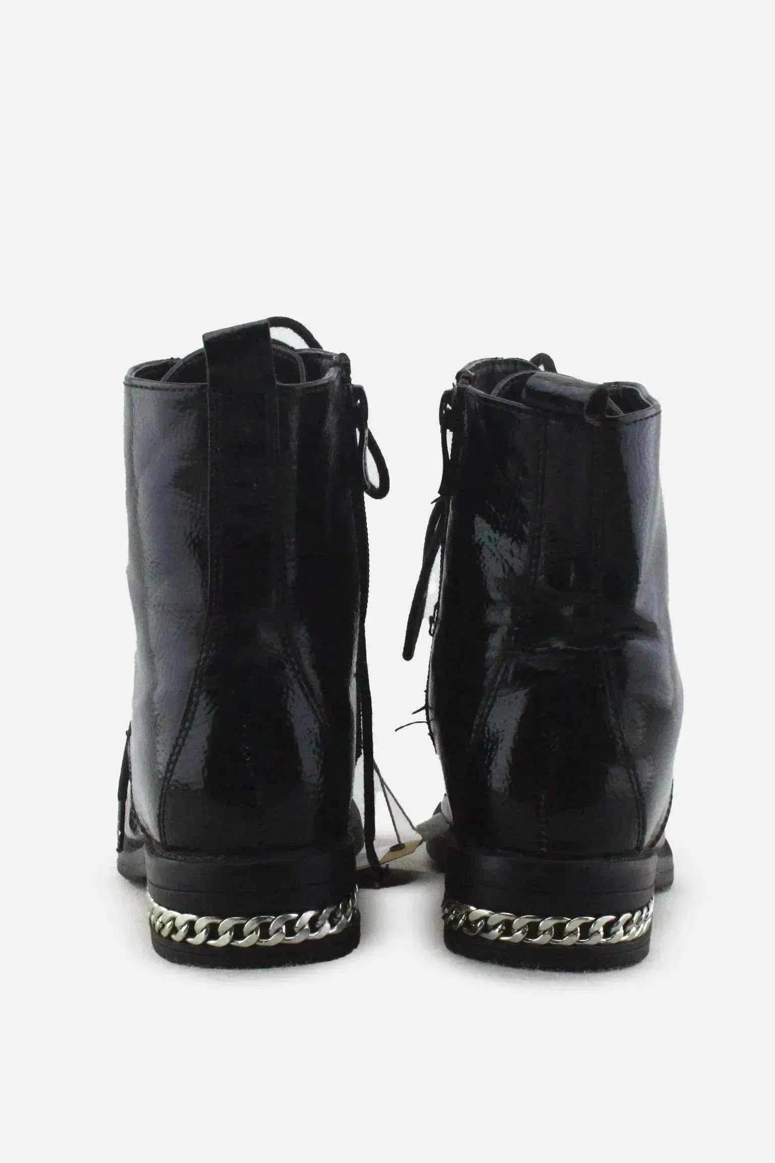 I Love DeeZee Zipper Laces Chelsea Ankle Boots | 100% Synthetic Leather - sundaybazar