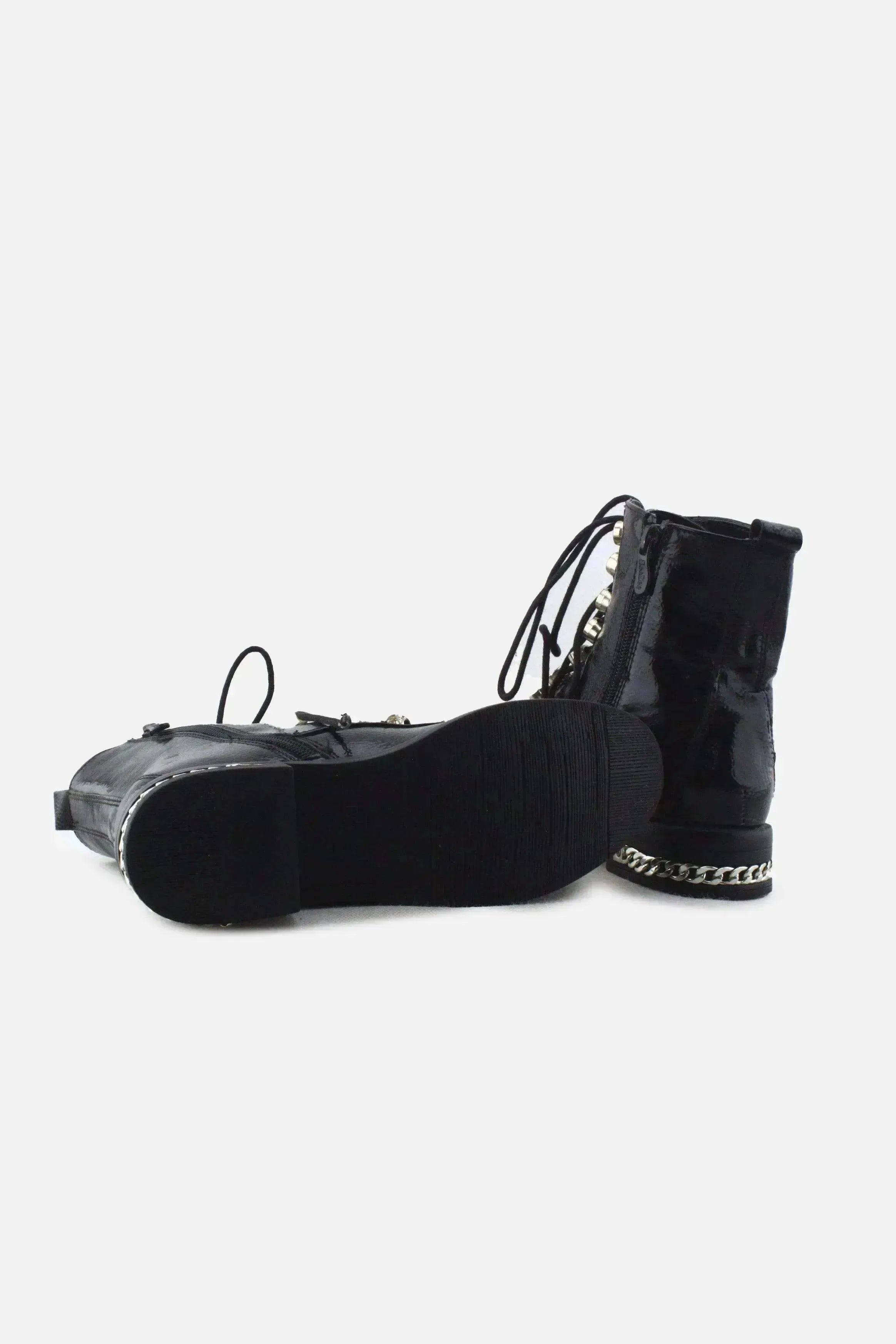 I Love DeeZee Zipper Laces Chelsea Ankle Boots | 100% Synthetic Leather - sundaybazar