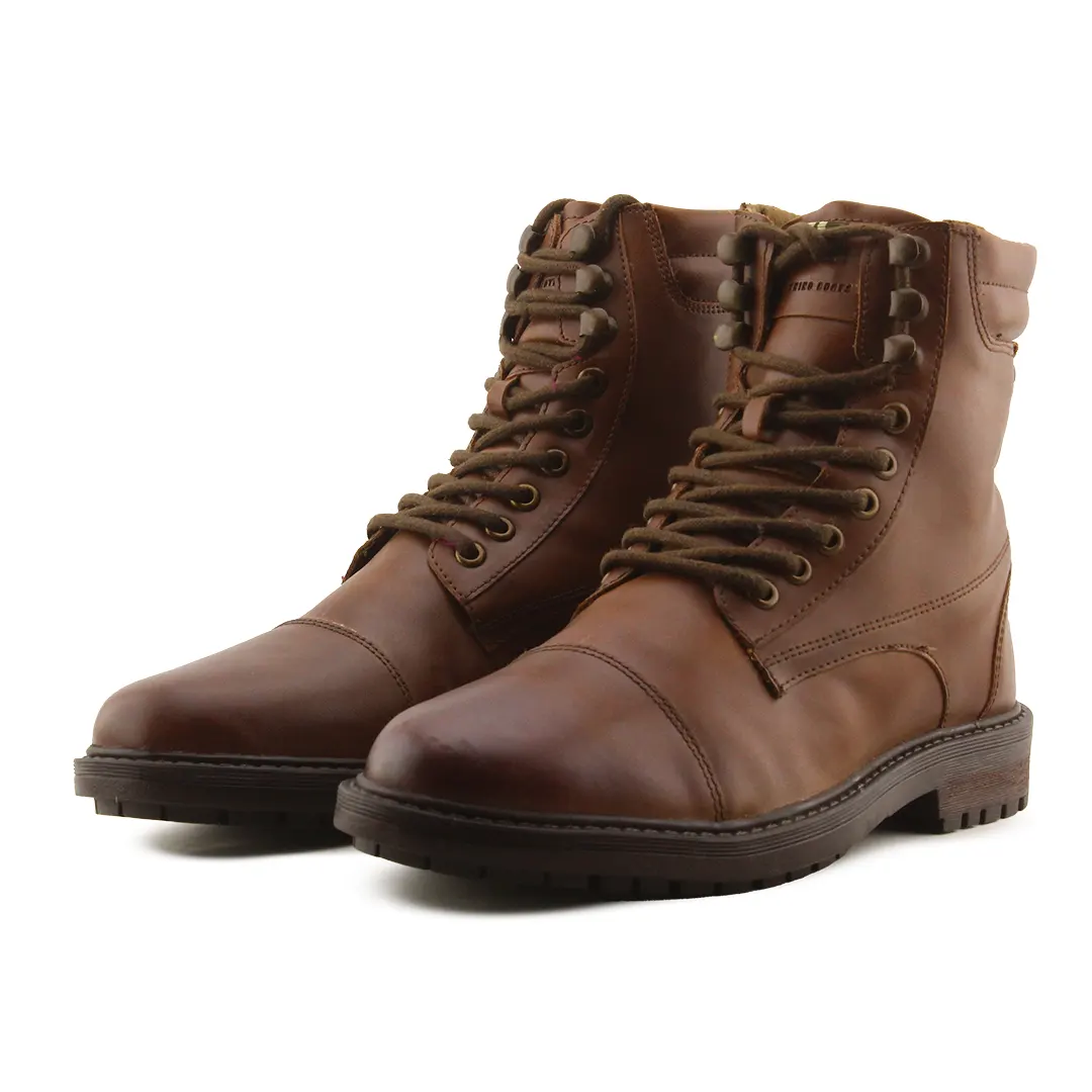 Lefties Lace Up Ankle Boot | 100% Authentic Leather