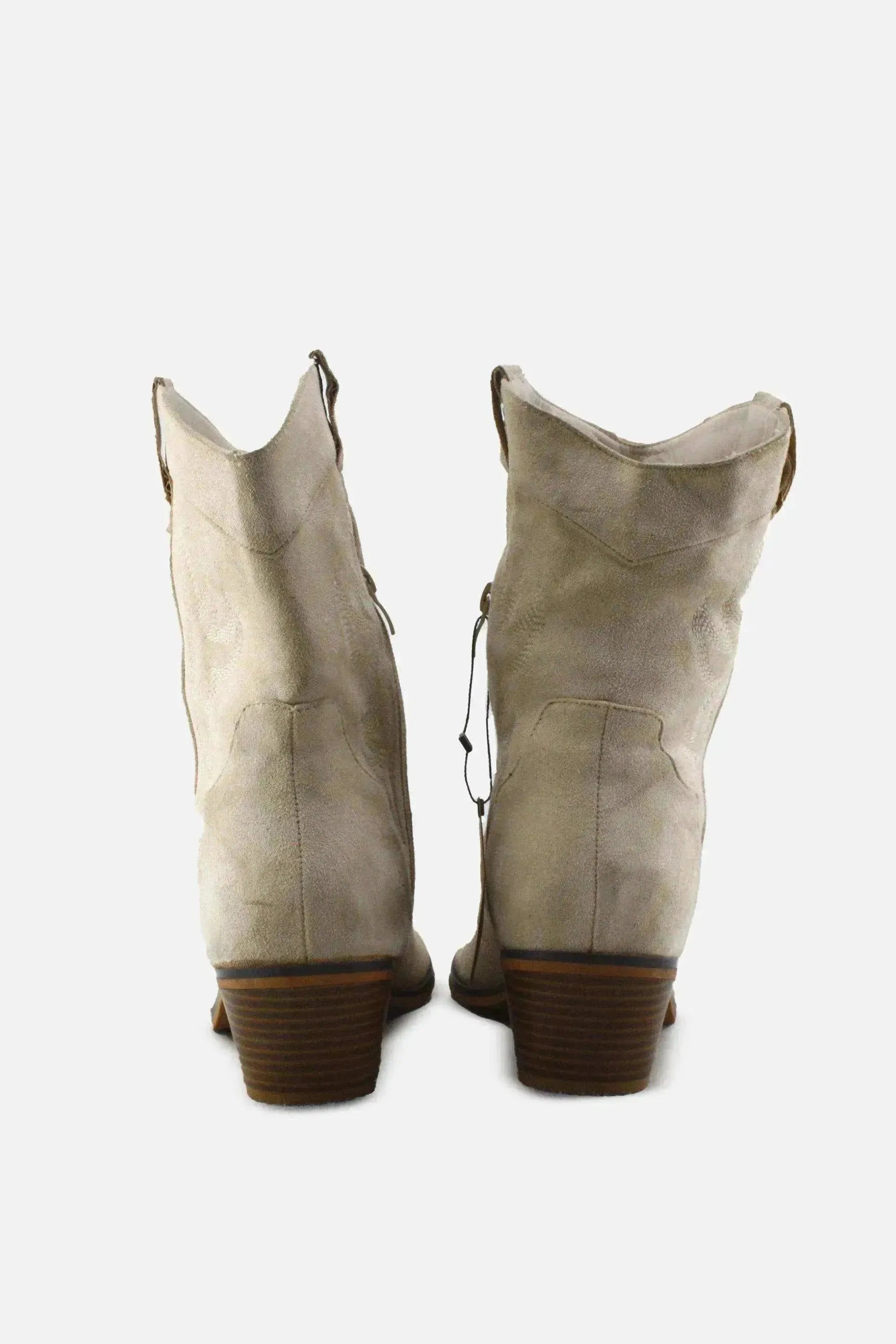 European Brand Zipper Block Ankle Boots | Textile - sundaybazar