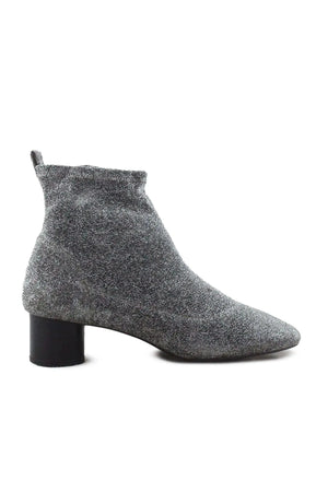 Zara Block Ankle Boots | Textile - sundaybazar