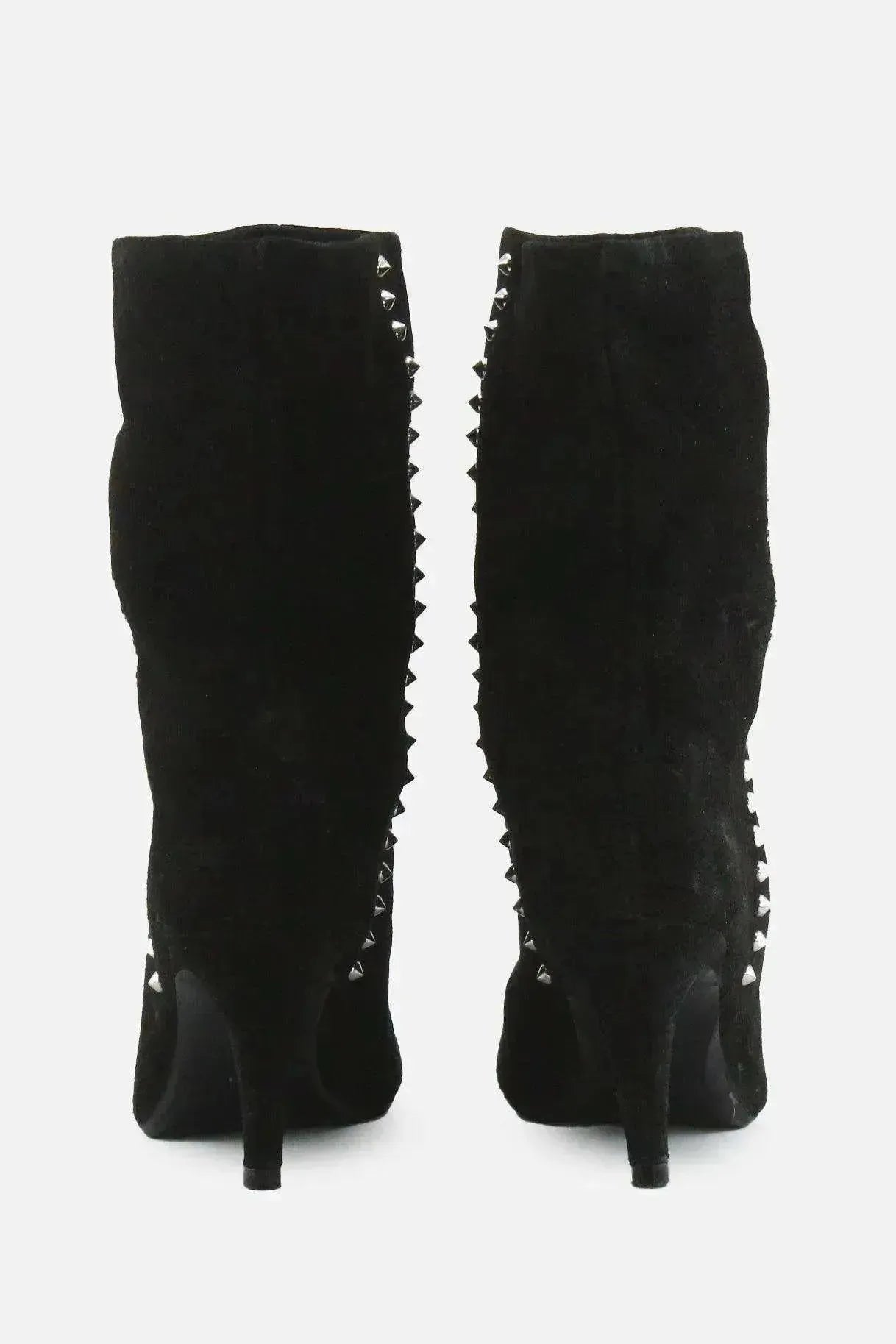Zara Stilettos Ankle Boots | Suede - sundaybazar