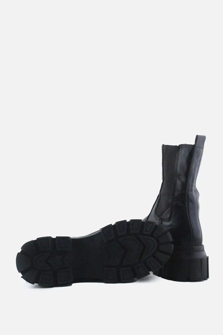 Stradivarius Stretchable Ankle Boots | 100% Authentic Leather - sundaybazar