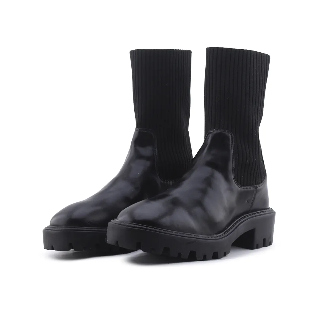 Lefties Stretchable Ankle Boot | 100% Authentic Leather