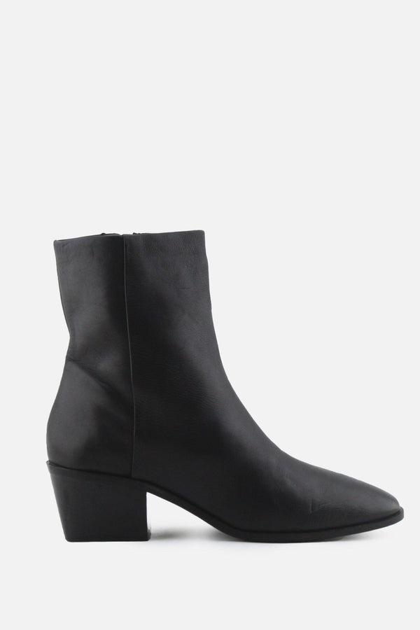 Zara Zipper Block Ankle Boots | 100% Authentic Leather