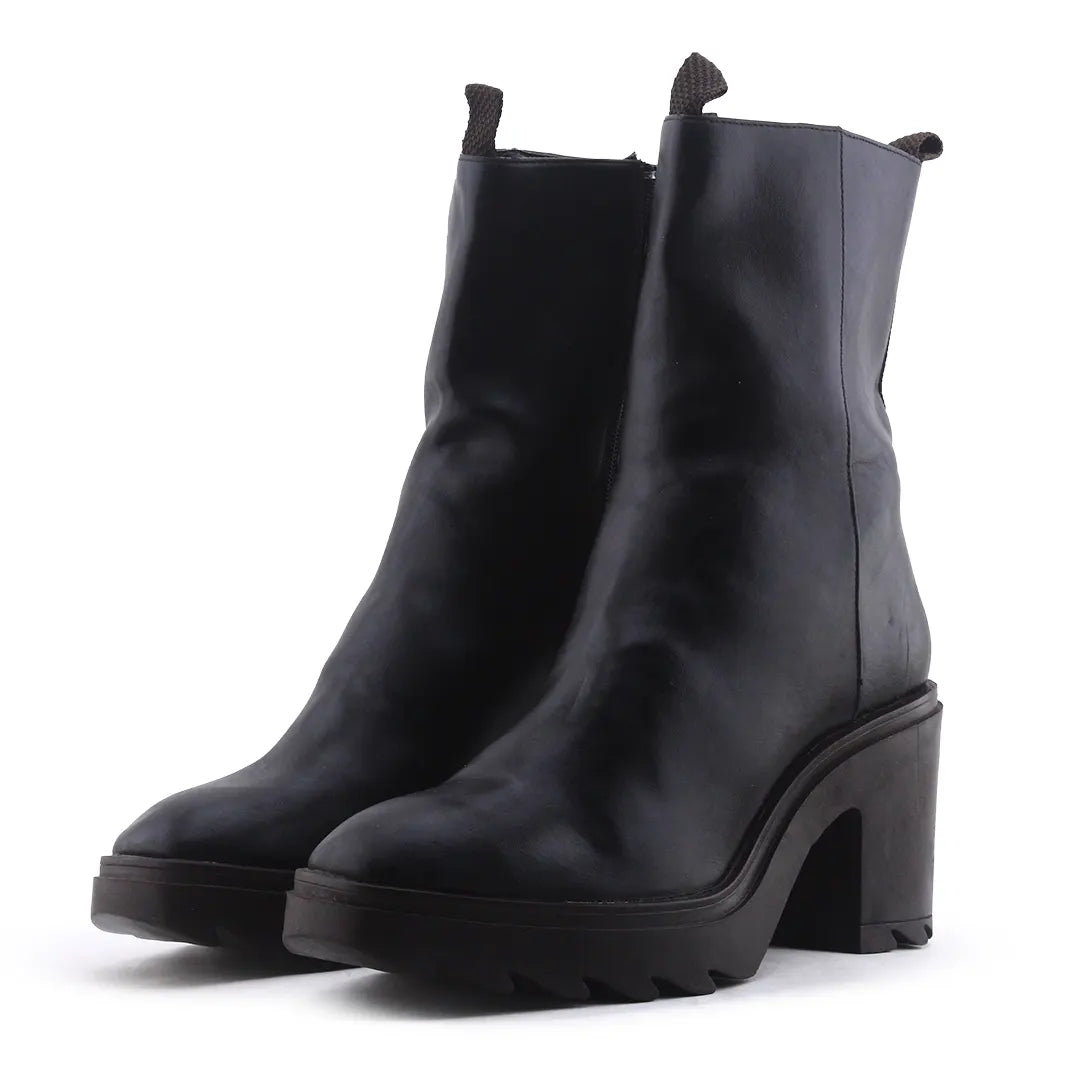 Zara Zipper Ankle Boot | 100% Authentic Leather