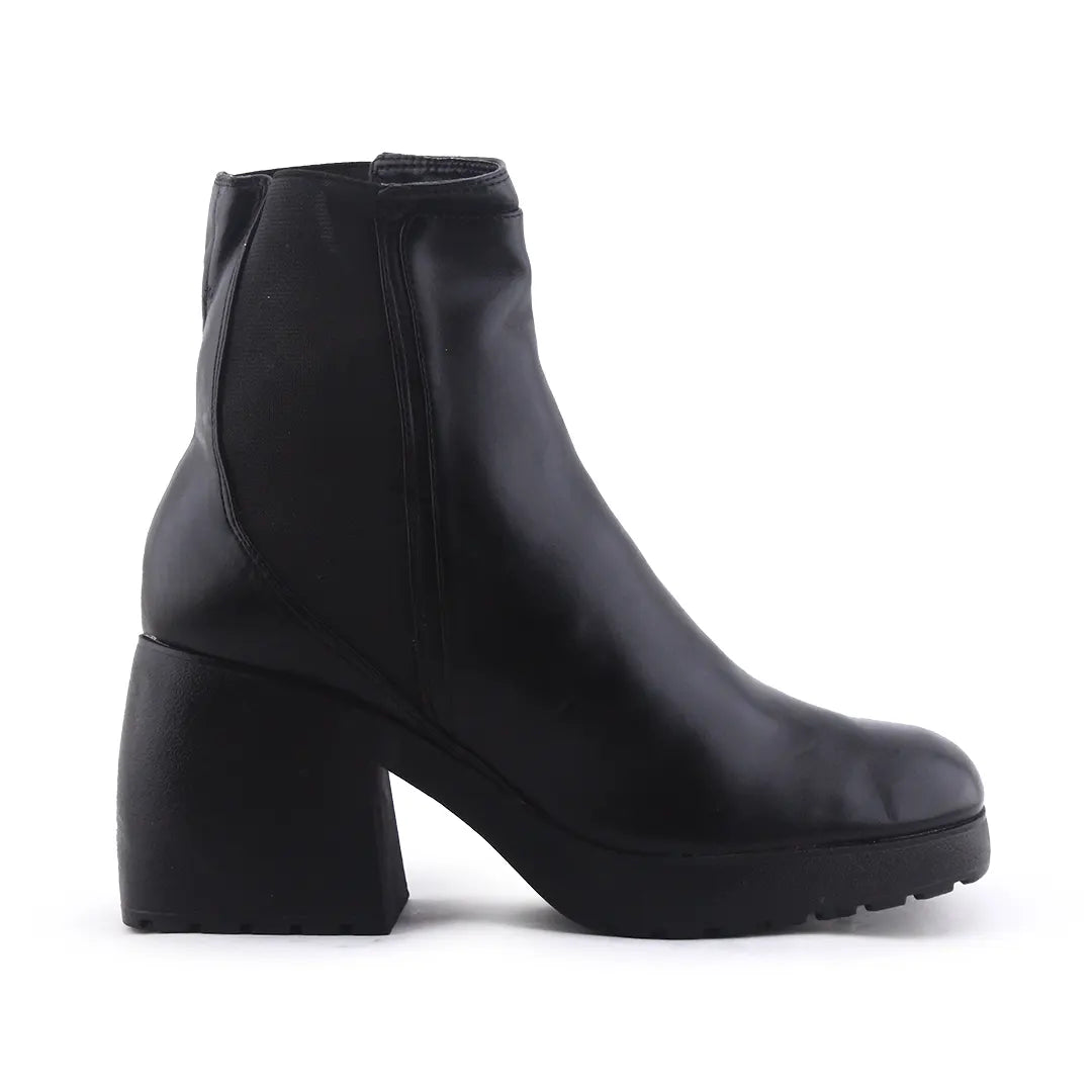Bershka Stretchable Ankle Boot | 100% Authentic Leather