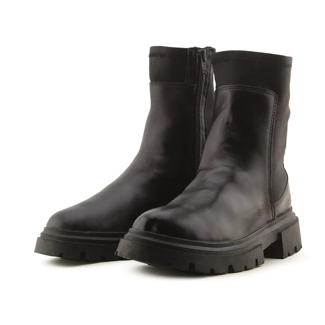 Zara Zipper Ankle Boot | 100% Authentic Leather