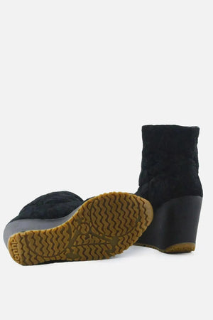 European Brand Wedges Boots | Suede - sundaybazar