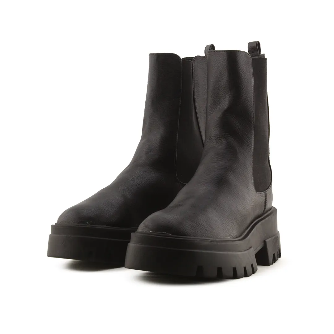 Pull & Bear Stretchable Ankle Boots | 100% Authentic Leather