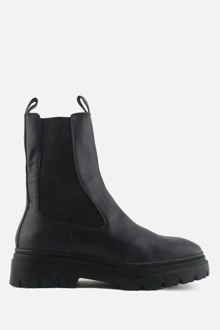 Zara Stretchable Chelsea Ankle Boots | 100% Authentic Leather - sundaybazar