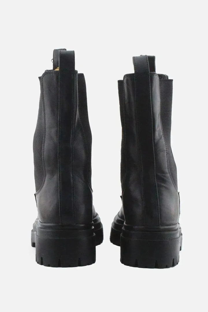 Zara Stretchable Chelsea Ankle Boots | 100% Authentic Leather - sundaybazar