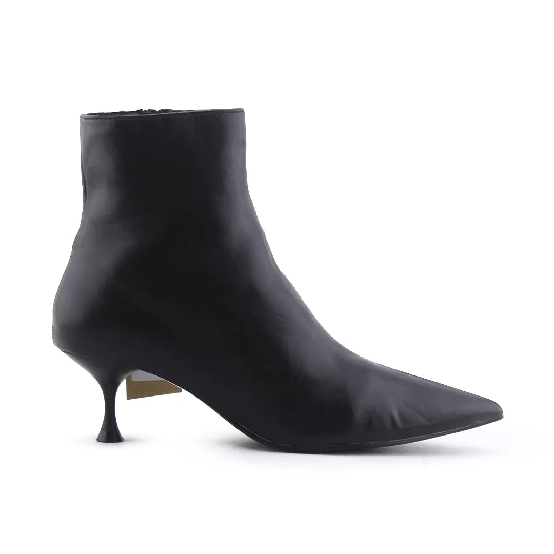 Zara Zipper Ankle Boot | 100% Authentic Leather