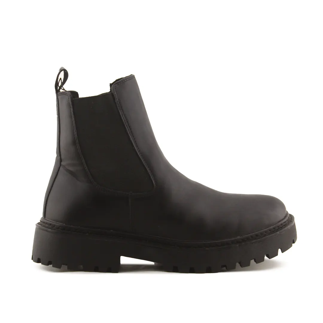 Pull & Bear Stretchable Ankle Boot | 100% Authentic Leather