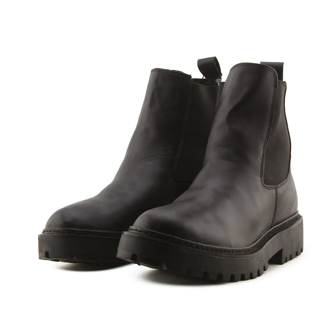 Pull & Bear Stretchable Ankle Boot | 100% Authentic Leather