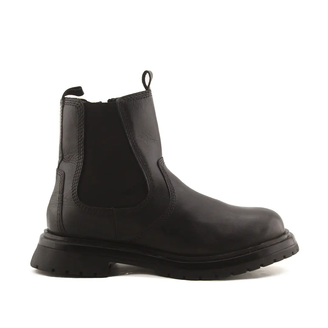 Zara Zipper Stretchable Ankle Boots | 100% Authentic Leather