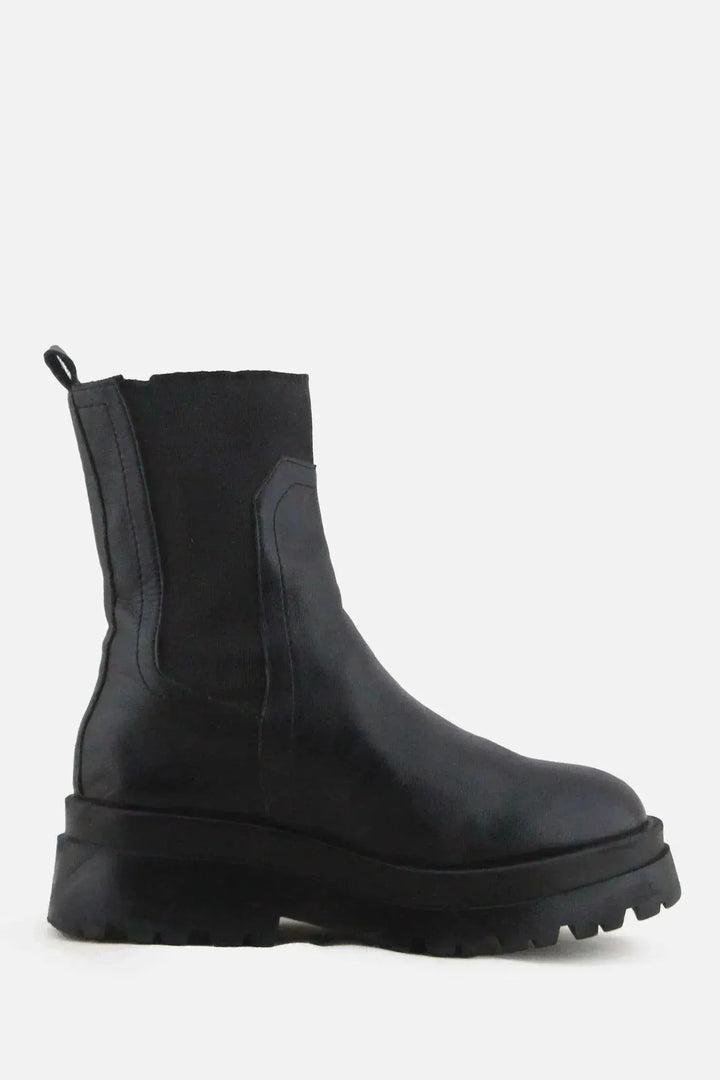 Stradivarius Stretchable Ankle Boots | 100% Authentic Leather - sundaybazar