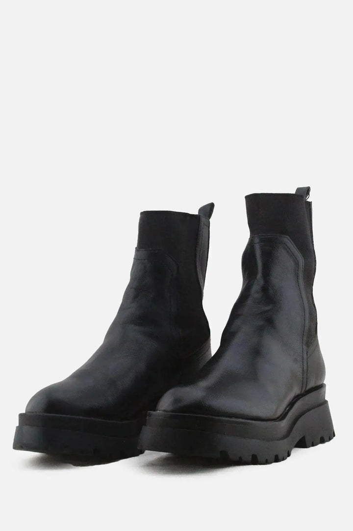 Stradivarius Stretchable Ankle Boots | 100% Authentic Leather - sundaybazar