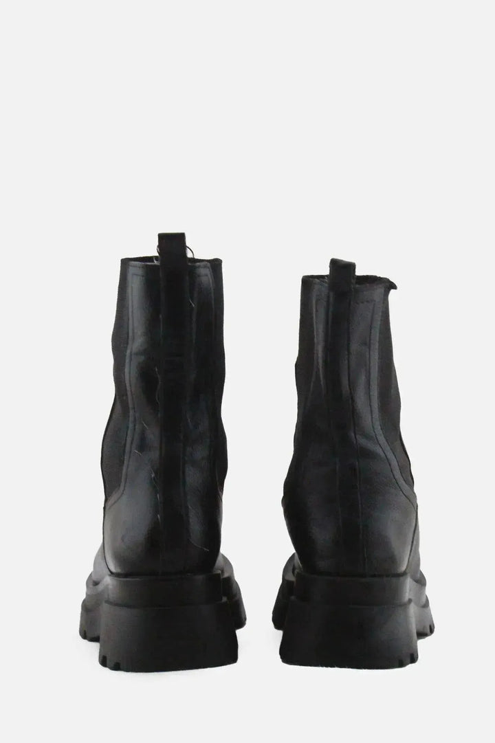 Stradivarius Stretchable Ankle Boots | 100% Authentic Leather - sundaybazar
