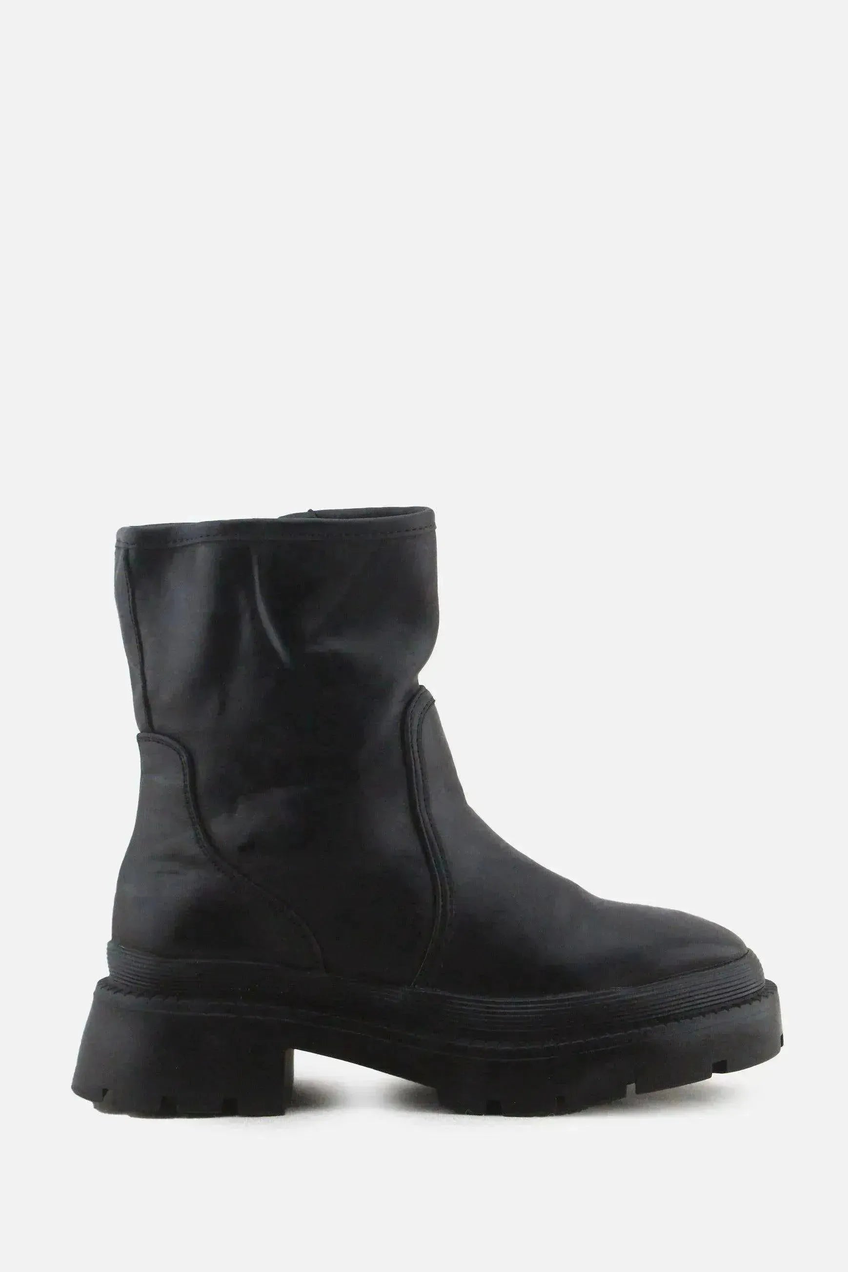 European Brand Zipper Ankle Boots | 100% Authentic Leather - sundaybazar