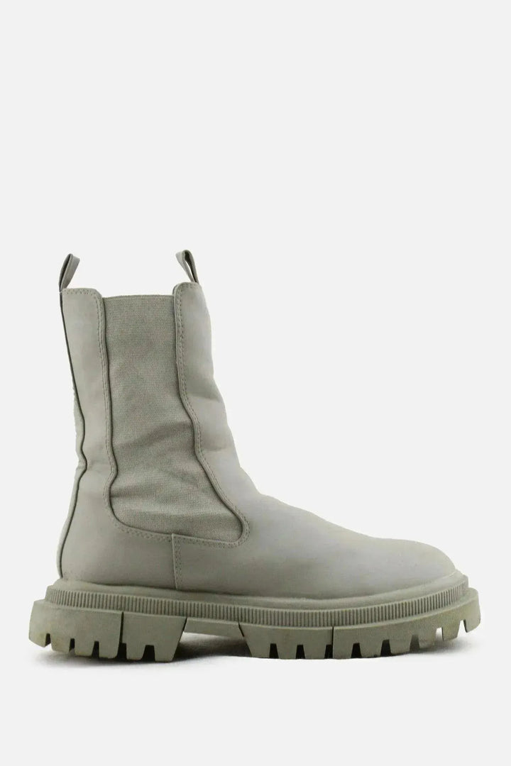 Bershka Stretchable Ankle Boots | 100% Authentic Leather - sundaybazar