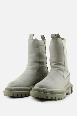 Bershka Stretchable Ankle Boots | 100% Authentic Leather - sundaybazar