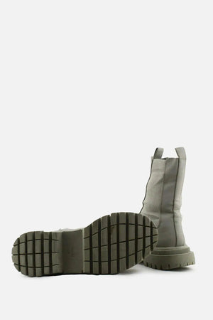 Bershka Stretchable Ankle Boots | 100% Authentic Leather - sundaybazar