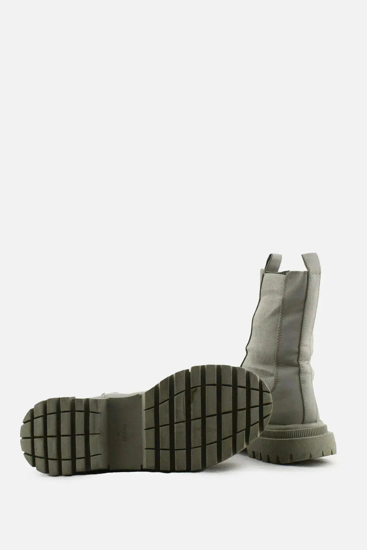 Bershka Stretchable Ankle Boots | 100% Authentic Leather - sundaybazar
