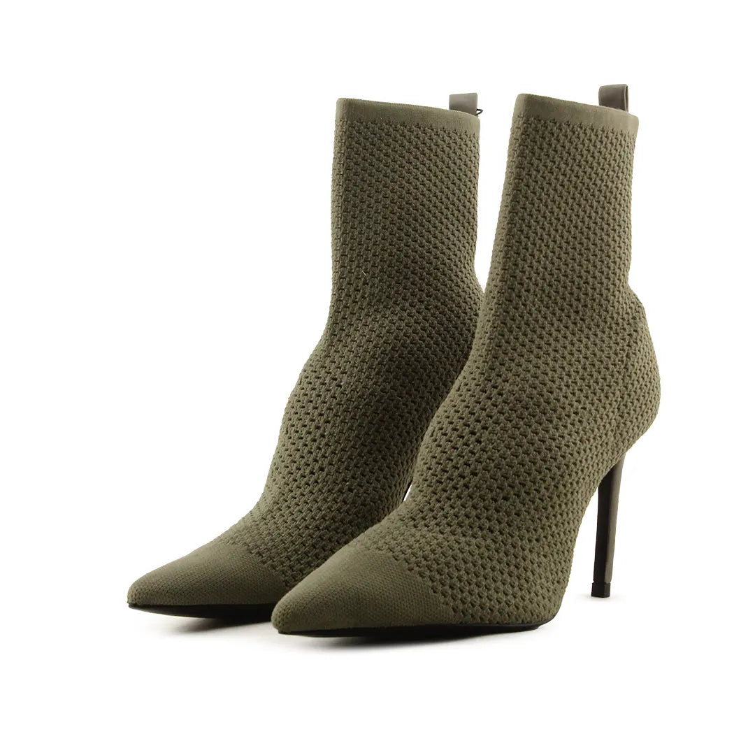 Zara Sock Knitted Ankle Boot