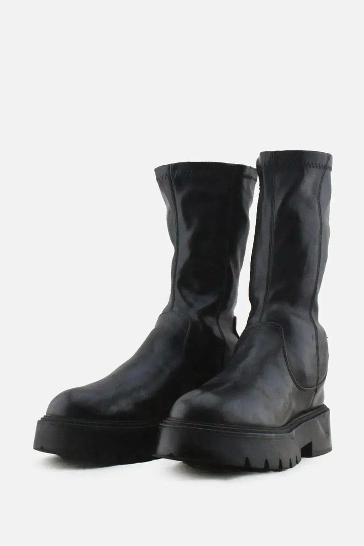 Bershka Ankle Boots | 100% Authentic Leather - sundaybazar