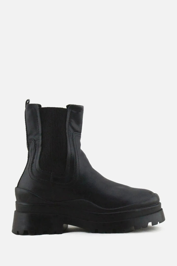 Stradivarius Stretchable Ankle Boots | 100% Authentic Leather - sundaybazar