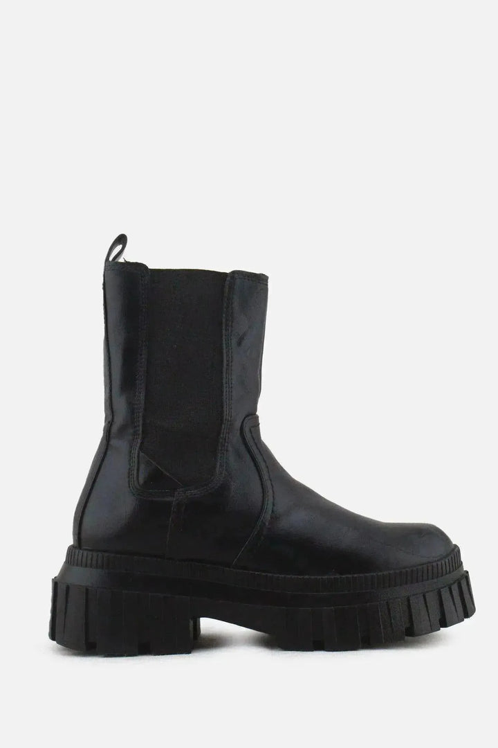Stradivarius Stretchable Ankle Boots | 100% Authentic Leather - sundaybazar
