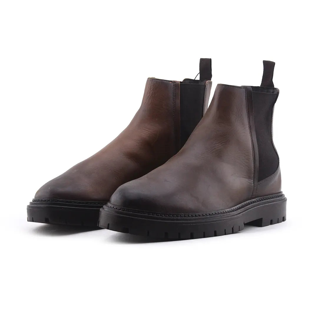 Zara Stretchable Ankle Boot | 100% Authentic Leather