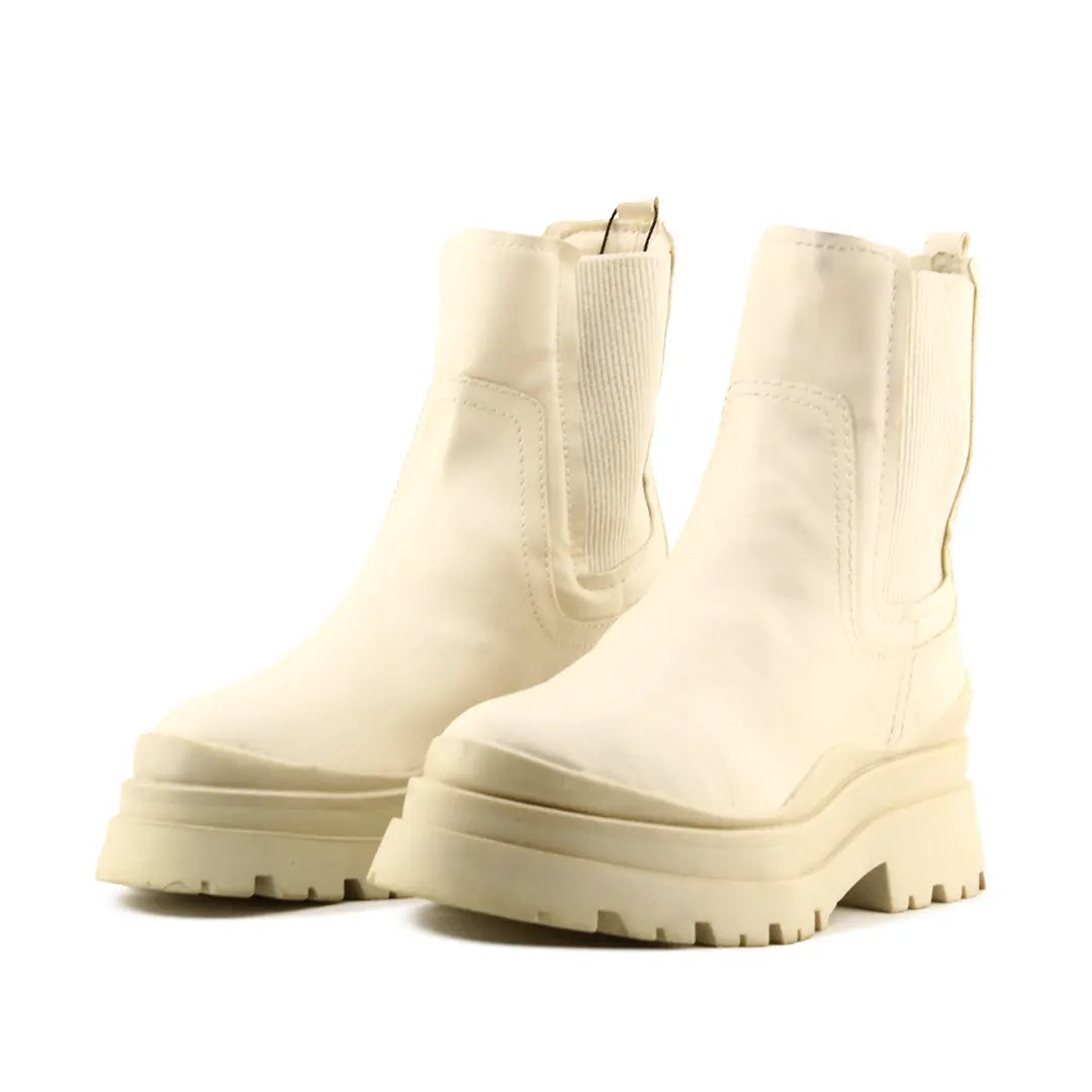 Stradivarius Stretchable Ankle Boots | 100% Authentic Leather