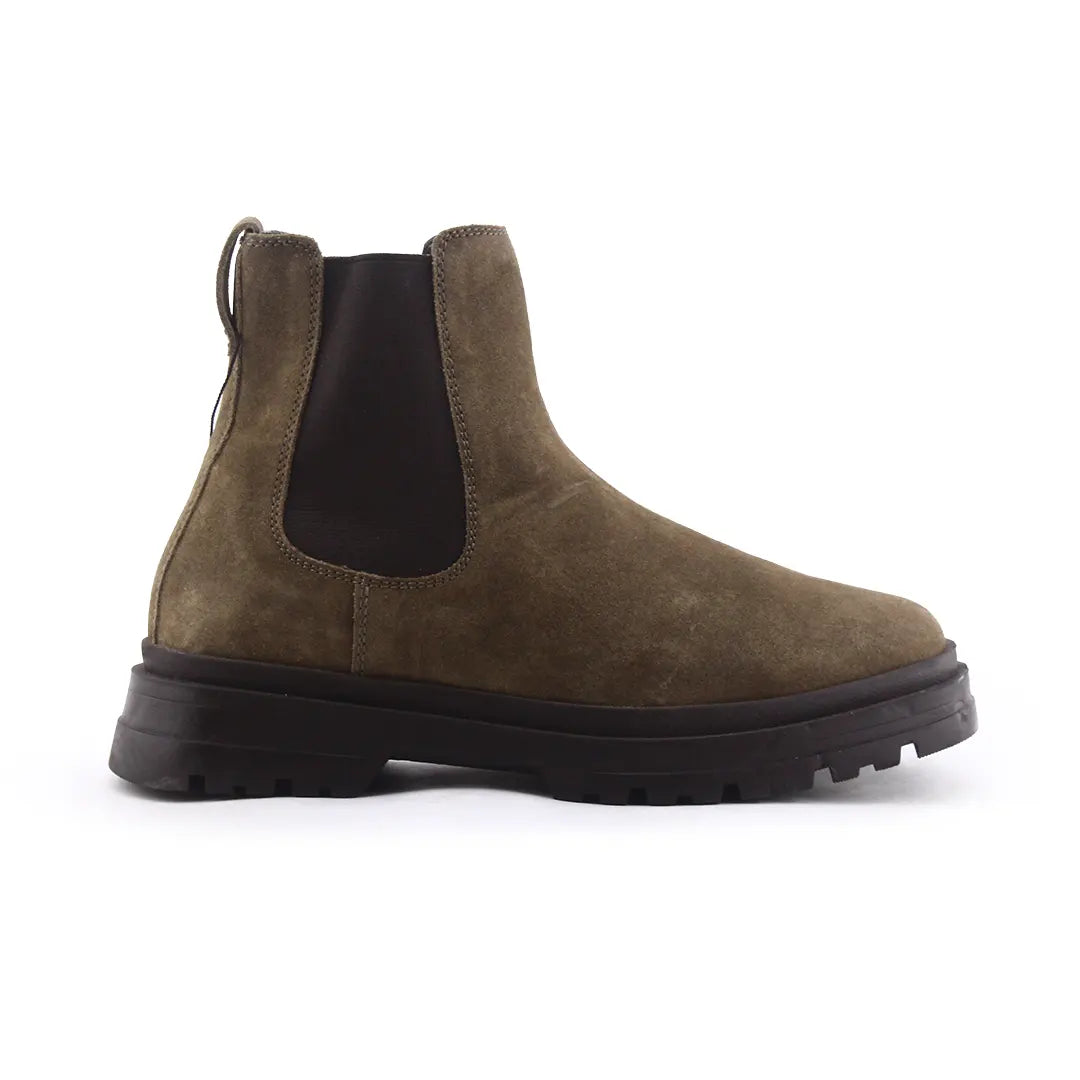 Zara Stretchable Suede Ankle Boot