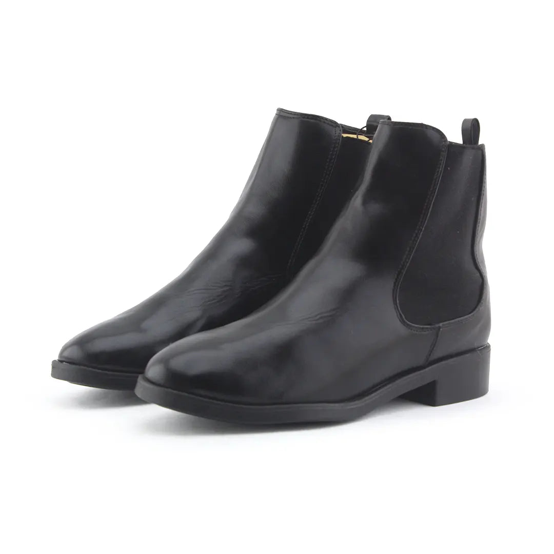 Lefties Stretchable Ankle Boot | 100% Authentic Leather