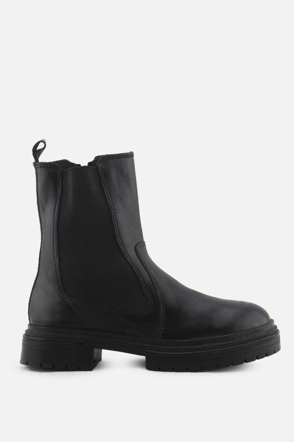 Zara Zipper Stretchable Ankle Boots | 100% Authentic Leather