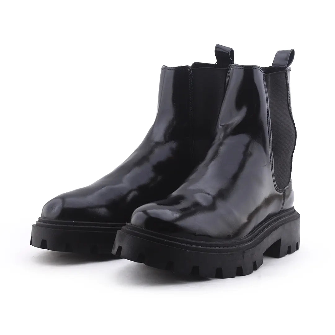 Zara Stretchable Ankle Boot | 100% Authentic Leather