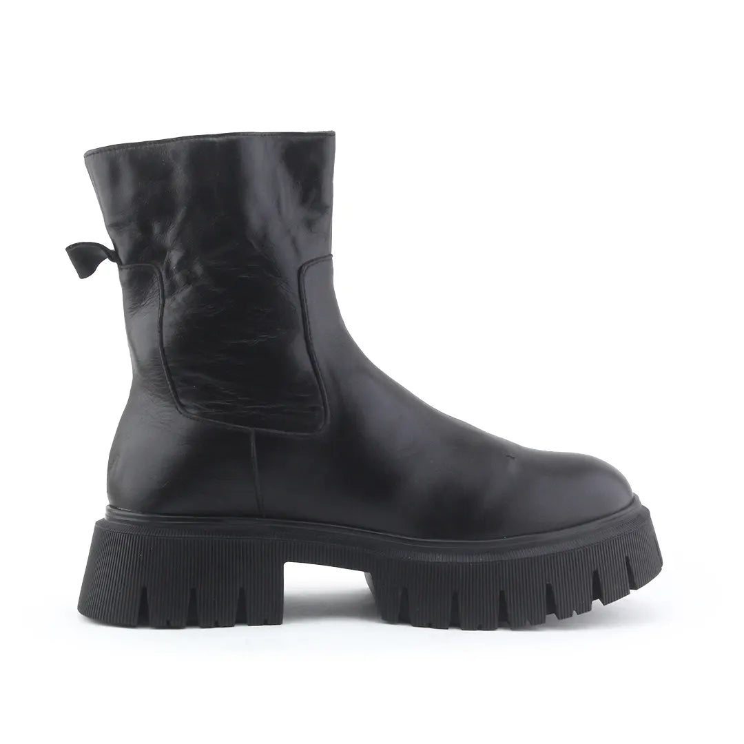 Zara Zipper Ankle Boot | 100% Authentic Leather