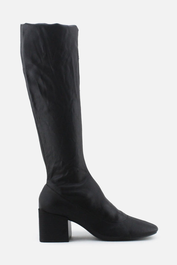 Zara Zipper Block Thigh High Boots | 100% Authentic Leather