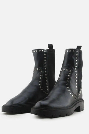 Zara Stretchable Ankle Boots | 100% Authentic Leather - sundaybazar