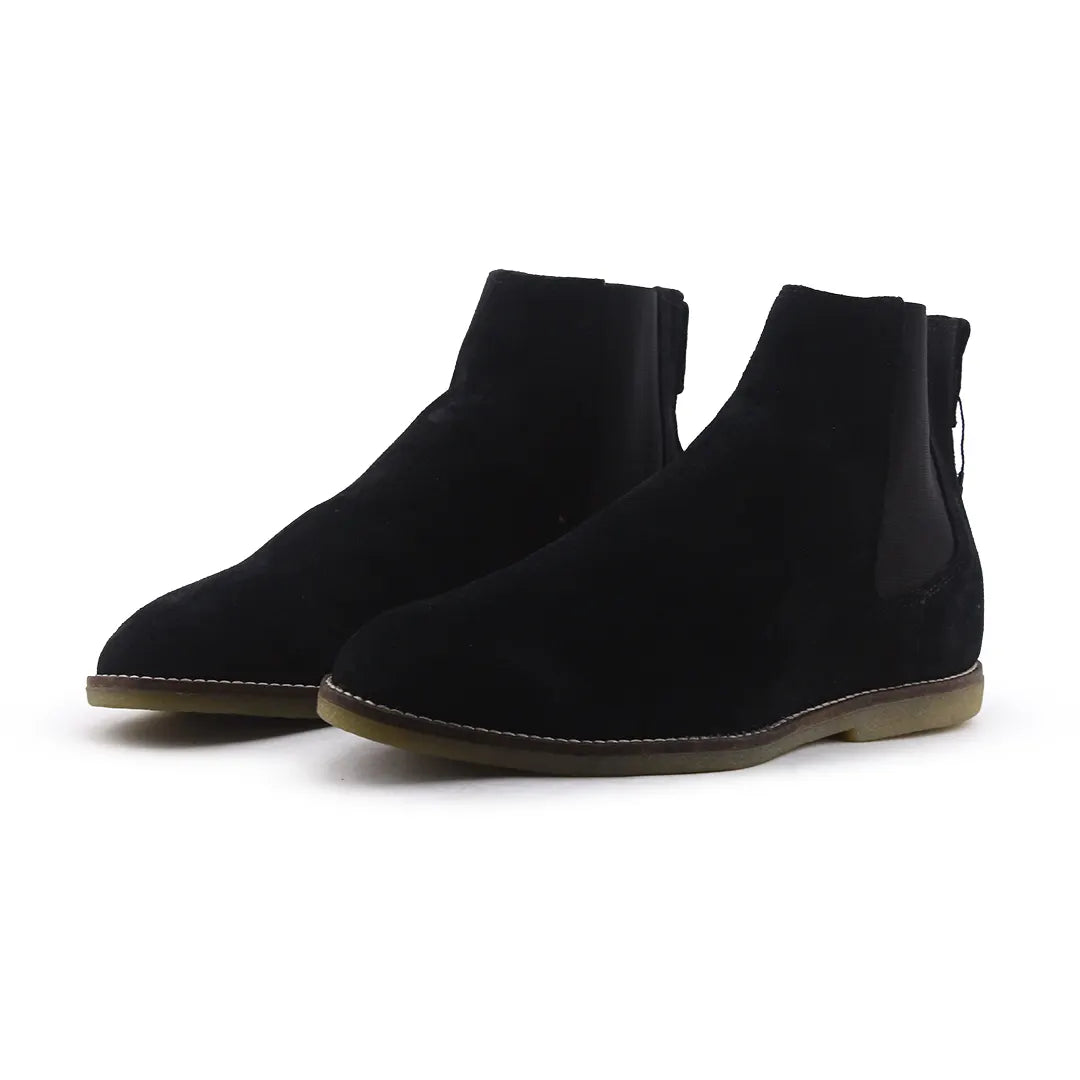 Zara Stretchable Suede Ankle Boot