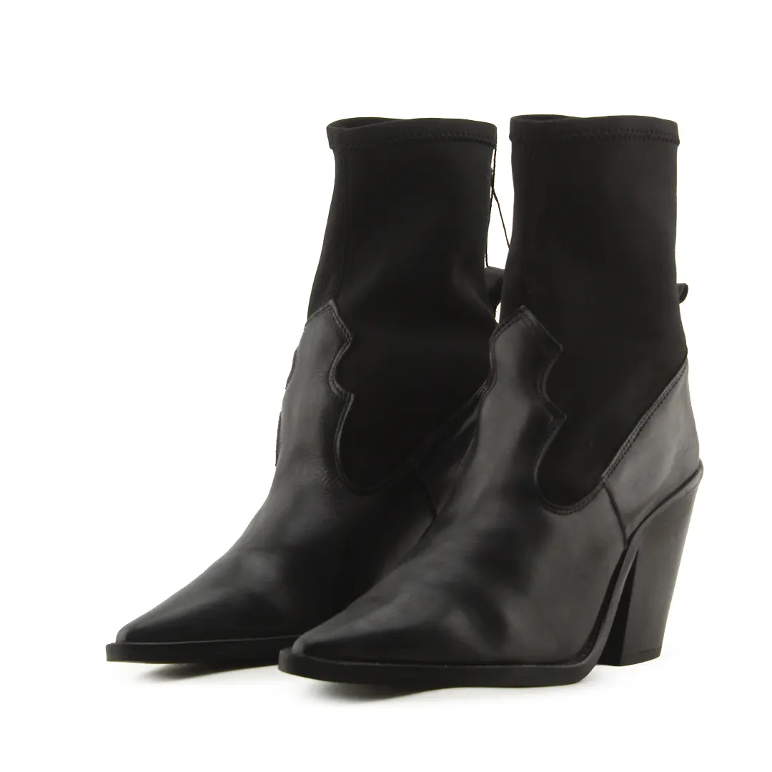 Mango Stretchable Ankle Boot | 100% Authentic Leather